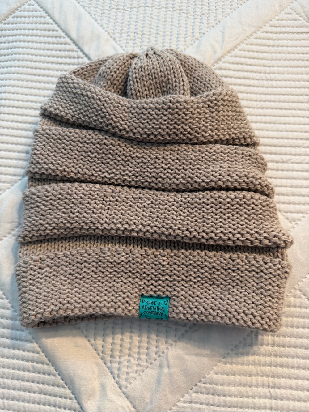 Surf & Adventure Co Jetty Prowl Slouch Beanie Gray